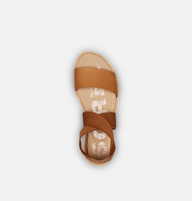 Sorel Dam Sandaler Brun - Ella™ Flat - XFV-981624